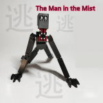 MC The Fog Man 3D Prinditud Magnetiline Versioon - Liigendatud Liigenditega Tegevuskuju Hariduslik M&auml;nguasi Poistele