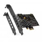 Creative Media Sound Blaster Audigy FX V2 Heli taasesitus 120dB ja helikaart 24-bit/192kHz K&otilde;rge resolutsiooniga DNR, DAC, PCI-E (SB-AFXV2)