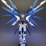 HG Rising Freedom 1/144 Seed FREEDOM Veekleebisuga Alus Kahekordne Maski Kokkupanek Kuju Tegevuskujud Lendav Freedom XFS