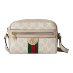 Gucci GG Supreme Klassikaline Logo L&otilde;uend Mini &Otilde;lakott Naiste &Otilde;lakott Beež Valge 816359-2ZGMN-9643 Basic Set (Bag+Dust Bag)