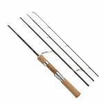 Daiwa Silver Creek Silver Creek Trad 48UL-4 Looduslik Forell Spinnavarras 4-osaline S&uuml;sinik must