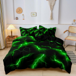 3 tk komplekt Piksek&auml;ristuse mustriga tr&uuml;kitud tekikottide komplekt Pehme hingav voodipesukomplekt kodu ja &uuml;hiselamu jaoks EU Single-135x200cm&set