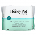Honey Pot Company, tiibadega tasuta padjad, orgaaniline super, 16 pakk