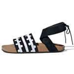 Adidas Originals Adilette Ankle Wrap 'Black White' Women's EF5630 38