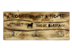 Dogue de Bordeaux, French Mastiff, Bordeauxdog - clothes hanger with a dog, medal display, home decoration from the Art-Dog brand