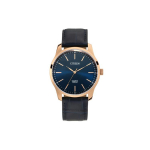 CITIZEN Kvartsmehhanismiga Ehtsa Nahkrihmaga K&auml;ekell 42mm Meeste Kellad Sinine T&auml;hik BH5003-00L Blue Dial