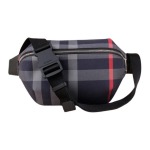 Burberry Sony Ruuduline Disain T&otilde;mblukuga L&otilde;uendist V&ouml;&ouml;kotid Keskmine Meeste v&ouml;&ouml;kotid Tumesinine 80840611 Basic Set (Bag+Dust Bag)
