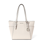 Michael Kors Charlotte kirjalogo ripatsiga mitmeotstarbeline klassikaline kott Naiste kott Kreemjas 35F0SCFT3L-289 Basic Set (Bag+Dust Bag)