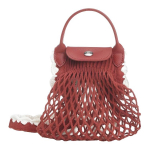 Longchamp Le Pliage Kollektsioon Klassikaline Logotr&uuml;kiga Puuvillane Kandekott Naiste kandekotid Punane 10139HGW213 Basic Set (Bag)