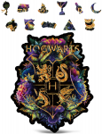 CRAFTHUB Harry Potter Pusle - Peened veidrused Puidust pusle, Maagiline pusle t&auml;iskasvanutele ja lastele, Harry Potteri kingitus - T&auml;iuslik m&auml;ngu&otilde;htuks