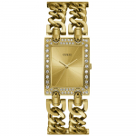 GUESS Mod Raske Metall Kuld Roostevabast Terasest Naiste Kvartsikell W1121L2 kuld