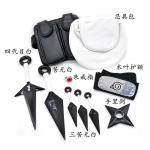 Naruto relv Kuwo shuriken m&otilde;&otilde;k m&otilde;&otilde;k ninja kott Konoha peapael otsaesine kaitse Anime Naruto mudel rekvisiidid gray