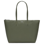 Lacoste Moodne mitmek&uuml;lgne PVC kandekott Suur naiste kandekott Khaki-Roheline NF1888PO-N93 Khaki Green,Large
