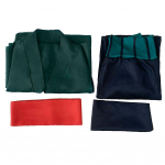 Autentne Anime One Piece Roronoa Zoro 4 tk Halloweeni kost&uuml;&uuml;mi komplekt M