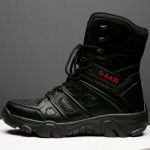 Meeste Taktikalised Saapad Ohutus Armee Saapad K&otilde;rb Veekindlad T&ouml;&ouml; Chelsea Kingad Ronimis Matkamise Kingad Pahkluuga V&auml;lisjalatsid Suur Suurus 47 39