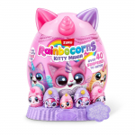 Rainbocorns Kitty Mania &Uuml;llatus &Uuml;kssarvik Kass Pimekarp M&auml;nguasjad, 12 Teemalist Tegelast Kogutav, Laste &Uuml;llatuskingitus