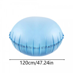 Ujumisbasseini padjad 120x120cm Basseinipadi talvitamiseks V&auml;liujumise ujuv sulgemiskomplekt k&ouml;iega Meestele Aednikele valge
