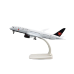 20cm Metallist Mudel Lennuk Air Canada Airlines B787 Airways Lennuki Mudel M&auml;nguasi Valatud Lennukid Ehituskomplekt R Rattad Kogumine gray