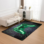 M&auml;ngukonsooli piirkonnamatt magamistuppa diivani m&auml;ngutuba m&auml;ngimine elutuba geomeetriline m&auml;ngija p&otilde;randamatt vaip 120*160cm