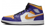 Air Jordan 1 Mid 'Lakers Purple' DQ8426-517 42.5