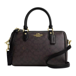 Coach Rowan 25 Mikrologo T&otilde;mblukuga &Otilde;lakott Crossbody T&otilde;mblukuga Kotike Naiste k&auml;ekotid P&auml;hklipruun Must CV961-IMXAQ Gift Box Sets (Basic Set+Black Box) black