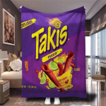 Takis Chili Vibrant Pehme Flanellitekk &Uuml;limugav Visketekk Voodi, Diivani, Reisi, Telkimise jaoks - S&uuml;nnip&auml;evakingitus 1 tk 150x200cm