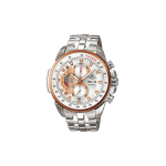 Casio EDIFICE Seeria Lihtne Vabaaja Mood Osutitega Kvartsmehhanism Roostevabast Terasest Rihm Jaapani ja Korea Kell Meeste Kell Valge Tihvild EF-558D-7AV valge