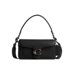 Coach Tabby 20 &Uuml;hev&auml;rviline Logoga Krokodillimustriga Nahast Klapiga Messenger-kott Naiste Kotid Must CM546-V5BLK Basic Set (Bag+Dust Bag)