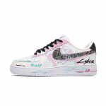 Nike Air Force 1 Cyber Graffiti, Footprint Innovation Lehmaknahast Kulumiskindel Madala s&auml;&auml;rega Rula Kingad Unisex CW2288-111(Team726-) 38.5