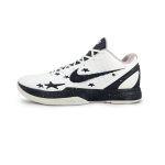 Nike Zoom Kobe 6 All Star 2.0 Low top Basketball Shoes Men's Black White FQ3546-100(Team1076-B) 42.5 black