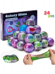 Joyfy 24 tk Mini lima peo meened Mitmev&auml;rvilised galaktika lima pallid Plastiliin lastele Stressi leevendus Aardekoti m&auml;nguasjad M&auml;ngukomplektid Lihav&otilde;ttemuna OneSize