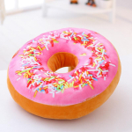 3D s&otilde;&otilde;riku kaisupadi: Armas istmepadi ja nimmetugi k&otilde;huli magajatele - T&auml;iuslik s&uuml;nnip&auml;evakingitus Small (Approx. 40cm Diameter)