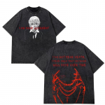 Hunter X Hunter Killua Zoldyck Anime Pesitud T-s&auml;rk Kevad Suvi Vintage Meeste Naiste Puuvillane Vabaaja Suur T-s&auml;rk Top Streetwear M