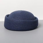 &Otilde;lg Pillbox M&uuml;ts Suvine Baret P&auml;ikesem&uuml;tsid Jaapani Retro Aiat&ouml;&ouml; Fedora Perenaine Mood M&uuml;tsik Fascinator Disainer Maalikunstniku M&uuml;ts 55-58cm tumesinine v&auml;rv