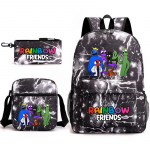 Rainbow Friends Perifeeria Seljakott Rainbow Friends Algkooli T&auml;he Koolikott Kolmeosaline Komplekt Three-piece set