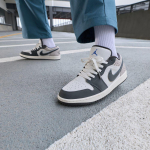 Jordan Air Jordan 1 Madalad Vintage Korvpallijalatsid Meeste Sail Valge 40