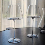 800ml Suur V&auml;ga &Otilde;huke Punase Veini Klaasikupp Tipptasemel Bordeaux Burgundy &Scaron;ampanja Klaas Valge Veini Klaasikupp Telkimise Veiniklaas 650-800ml beige