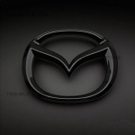 AAEU1 ABS Auto Esiv&otilde;re Embleem Tagumine Pagasiruumi M&auml;rk Logo MAZDA CX60 jaoks L&auml;ikiv Must T&auml;hed Pagasiruumi Embleemi Kleebised Auto Tarvikud black