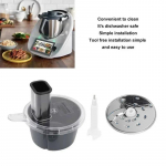 K&ouml;&ouml;k Thermomix TM6 ja TM5 Tarvikud K&ouml;&ouml;givilja Juustul&otilde;ikur Redise Viilutamiseks ja Maguskartulid Toiduprotsessori Anum