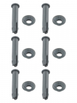 Asenduskomplekt P61783 Tihvt ja tihend terasest Pro basseinidele &uuml;mmargused 305 cm ja 366 cm mudelid &Uuml;hildub P61911 P61817 osadega
