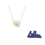 Swarovski Luige Kullatud Kaelaehted Naistele Kuldne/H&otilde;bedane F-Original brand box (color random) kuld