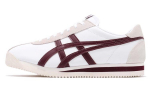 Onitsuka Tiger Corsair Mugavad libisemiskindlad kulumiskindlad madalad vabaaja jooksujalatsid Unisex Valge Punane D7J4L-102 39.5