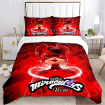 Lepatriinu T&uuml;druk S&uuml;nnip&auml;ev B-Taust Logo Lastele Tr&uuml;kitud Voodipesu Komplekt Kahekohaline Queen King Suurus 3D Tr&uuml;kiga Tekikoti Komplektid 135x200cm brown
