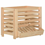 Kartulihoidla kast 60 x 40 x 50 cm T&auml;ispuidust m&auml;nnipuit