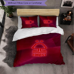 Nottingham Forest Football 3-osaline voodipesukomplekt Pehme tekikotikomplekt padjap&uuml;&uuml;ridega Tr&uuml;kitud magamistoa sisustuskomplekt koduks 140cm*210cm
