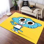 Gumballi h&auml;mmastav maailm Multifilmi Gumball ja Darwin Prindiga Libisemisvastane Pehme Vaip Laste Magamistuba Elutuba Dekoor P&otilde;randavaip 80x120cm