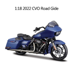 Maisto 1/18 Harley Davidson 2018 CVO Road Glide Mootorratta Mudel M&auml;nguasi S&otilde;idukikogu Amordiga Maastikum&auml;nguasjad Auto