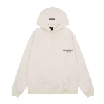 Essentials Unisex kapuutsiga dressipluusi komplekt Vabaaja &uuml;legabariidiline puuvillane pusa S&uuml;gis 3XL white