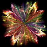 Uus fantaasia lill abstraktne kunst DIY Crystal t&auml;ispuur ruudukujuline 5D teemantmaal 3D ristpistes 20*20 cm