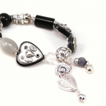 Les Tr&eacute;sors De Lily [F4237] - Bracelet Cr&eacute;ateur 'Babouchka' Noir must